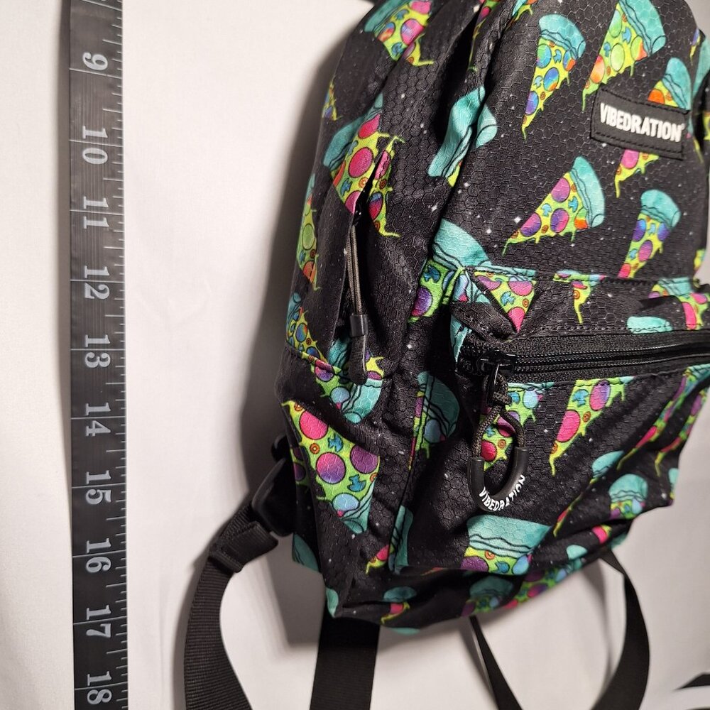 Vibedration Hydration Backpack w/o bladder - Small Size - Pizza - Used - Picture 5 of 10